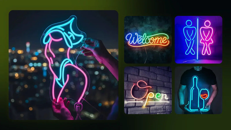 Leuchtende Neon LED Schilder von LoveLEDLights zum Ratgeber: Neon LED Schild fürs Büro & Homeoffice