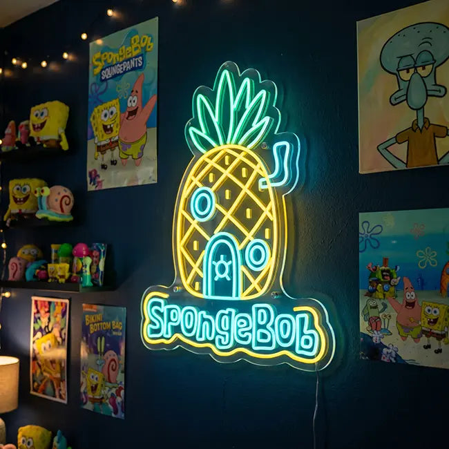 SpongeBob Neon LED Schilder