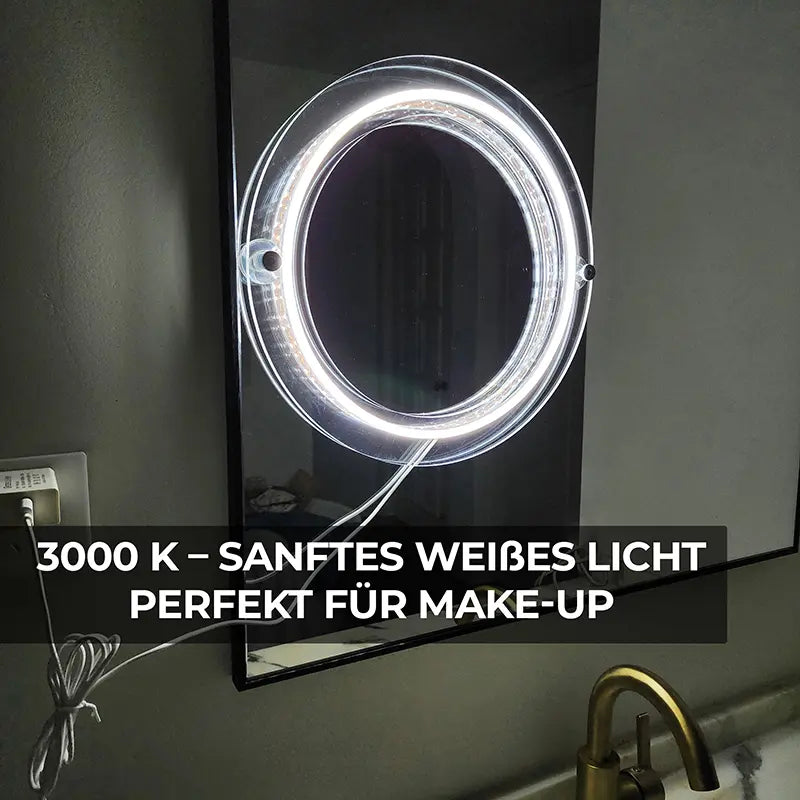 Make Up LED Leuchtschild dimmbar 9 Stufen USB – handgefertigte Beauty Deko