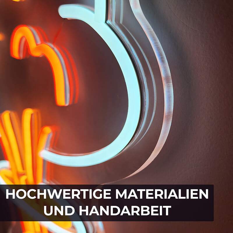 Explosion Neon LED Schild USB – Atompilz-Wolke als XL-Statement für Mancave