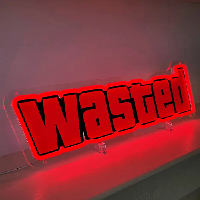 WASTED - für GTA Fans (mit UV Druck)