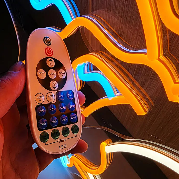 Glurak Pokémon LED Geschenk – leuchtende Wanddeko fürs Anime-Zimmer