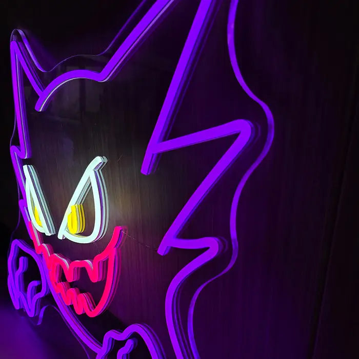 Seltene Pokémon Neon LED Schild – USB & 12V Leuchtschild | Pokémon Sammler Set