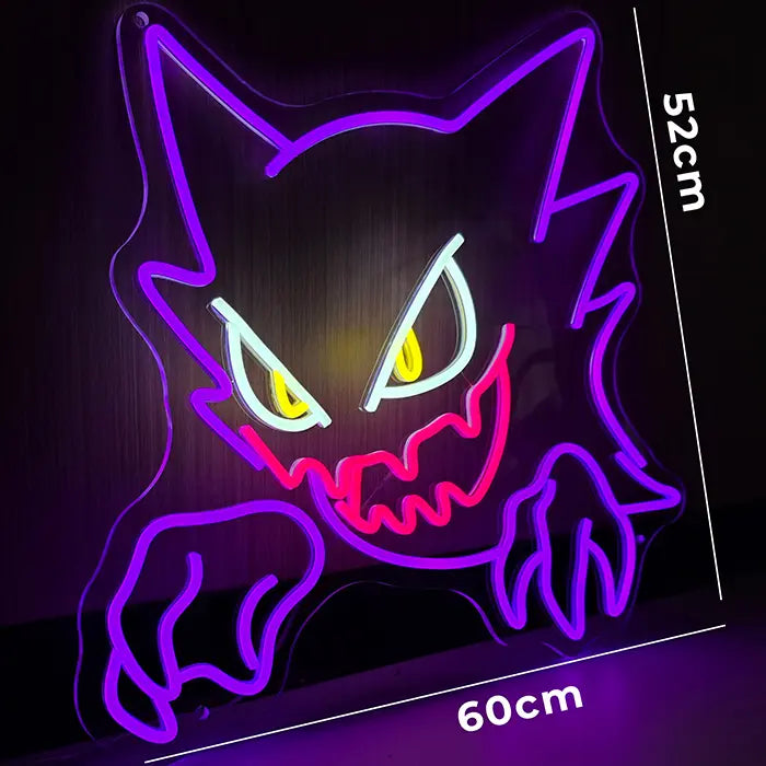 Seltene Pokémon Neon LED Schild – USB & 12V Leuchtschild | Pokémon Sammler Set