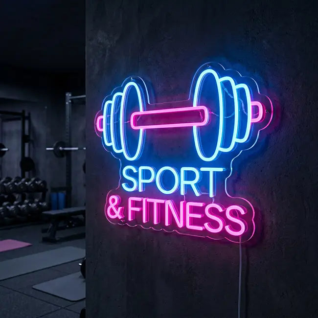 Sport & Fitness Neon LED Schilder