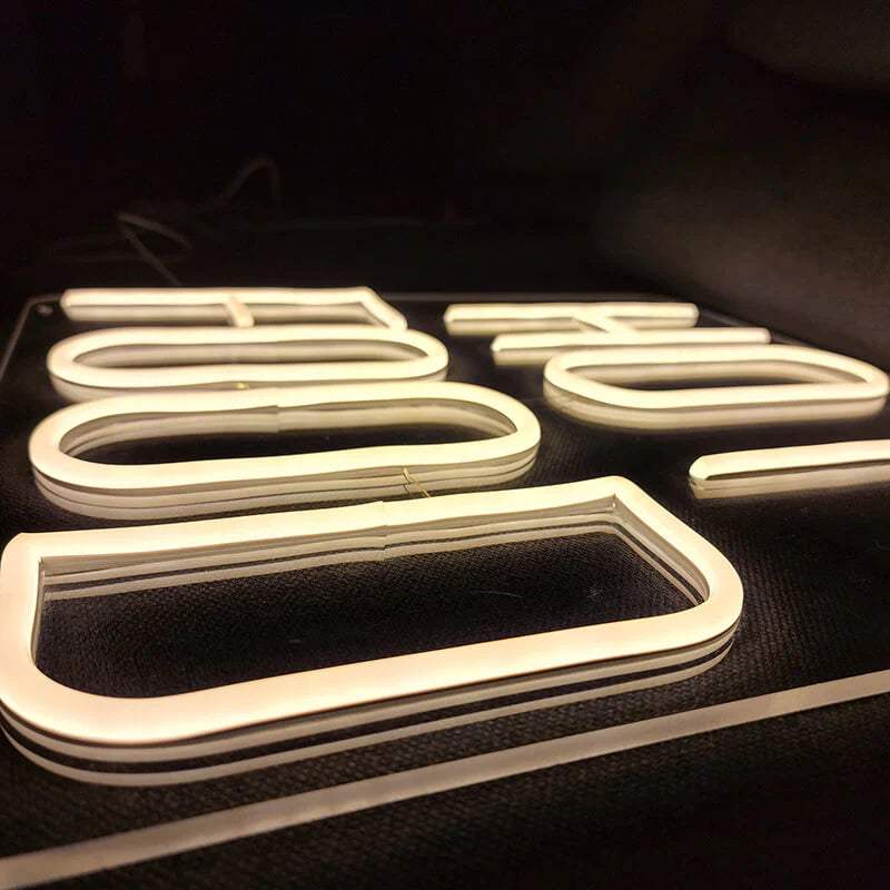Hot Food Neon LED Schild – Burger Laden und Pizzeria Schaufenster Deko