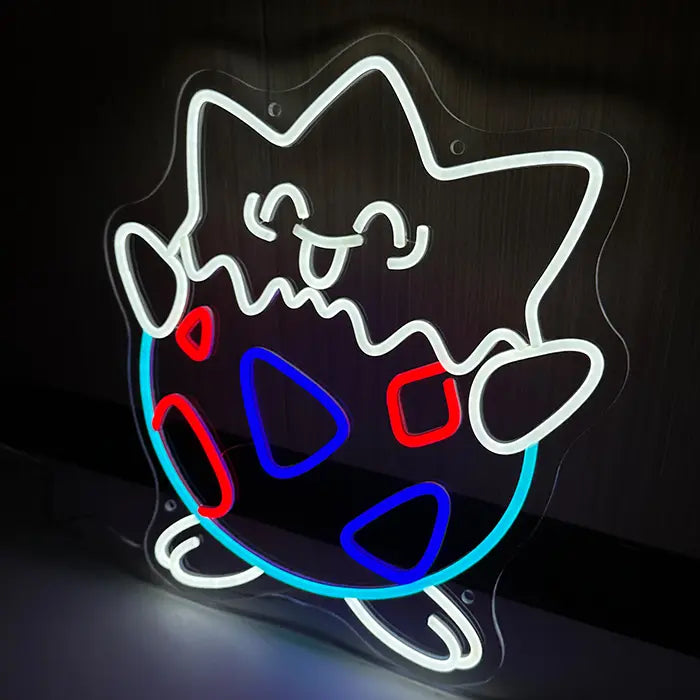 Seltene Pokémon Neon LED Schild – USB & 12V Leuchtschild | Pokémon Sammler Set