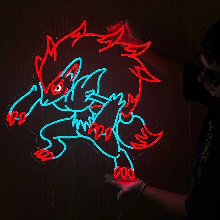 Sagenhafte Pokémon Neon LED Schilder – USB & 12V Leuchtschilder | Pokémon Sammler Set