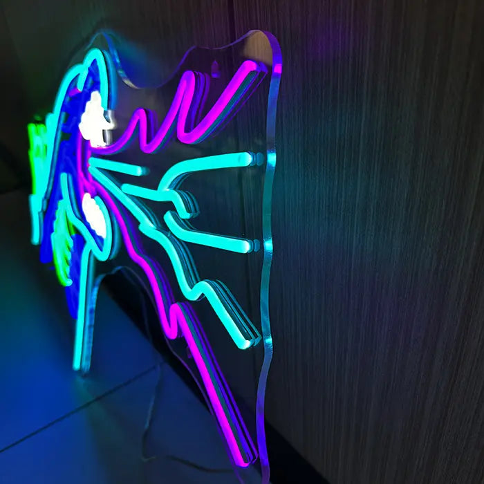 Godzilla „Der letzte Blitz“ Neon LED Schild – Dimmbar mit Fernbedienung | Japan Anime Deko