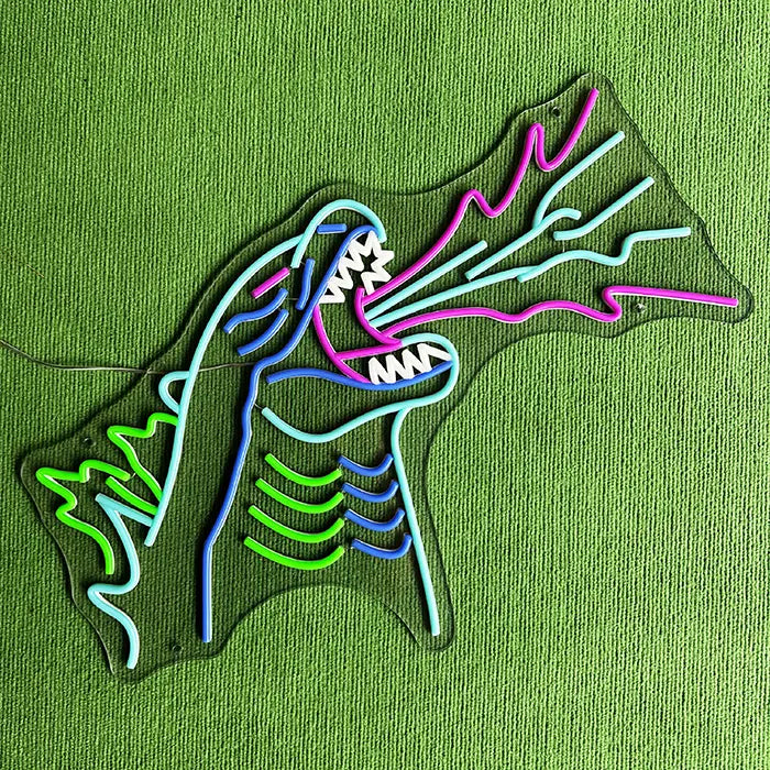 Godzilla Set Neon LED Schild – 7 Motive, dimmbar | Japan Anime Deko