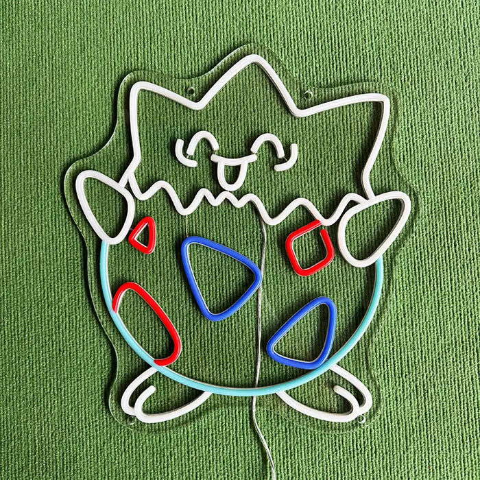 Seltene Pokémon Set Neon LED Schild – 12 Motive, dimmbar | Pokémon Sammler Deko