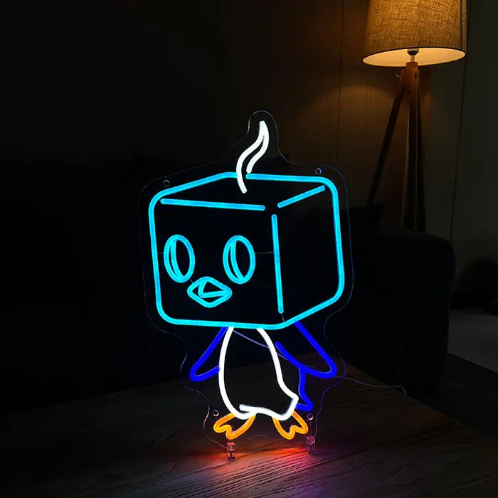 Pokémon Kubuin Neon LED Schild – USB, dimmbar | Pokémon Gaming Wanddeko