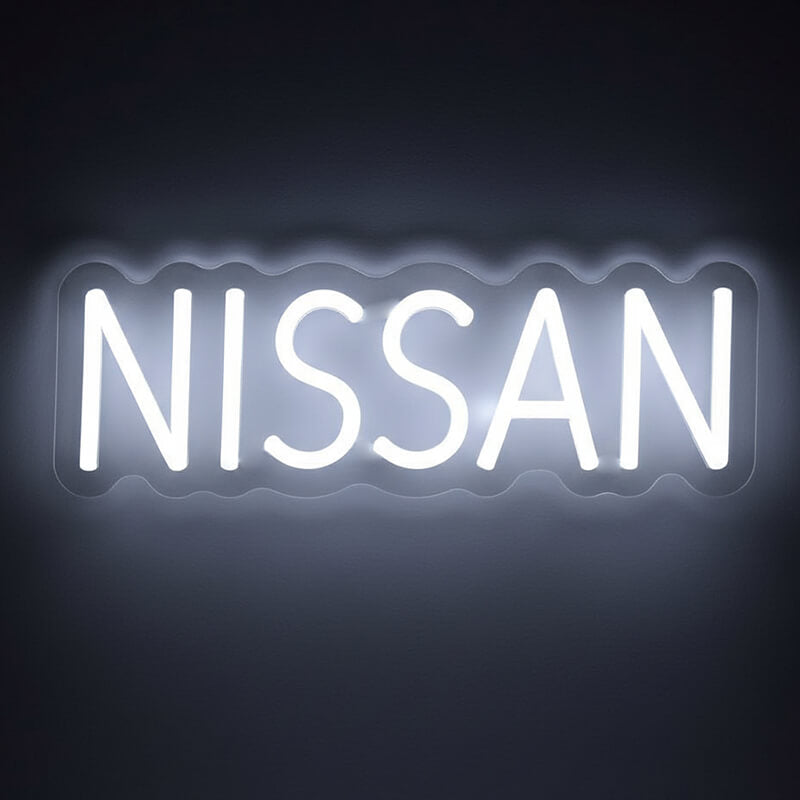Nissan Neon LED Schild USB – GT-R und Skyline Fan Wanddeko