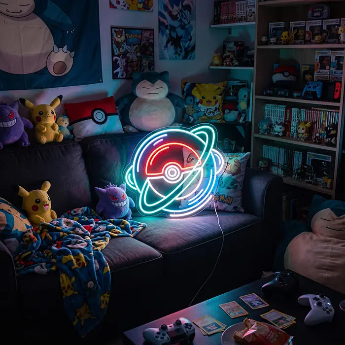 Pokeball im Fangmodus 45cm (12V)