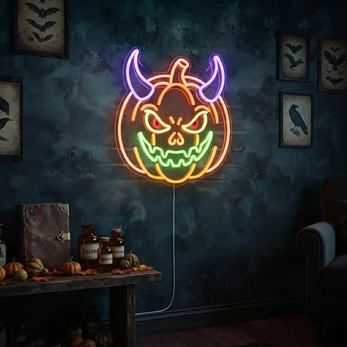 Monster Kürbis XL 60cm (12V)