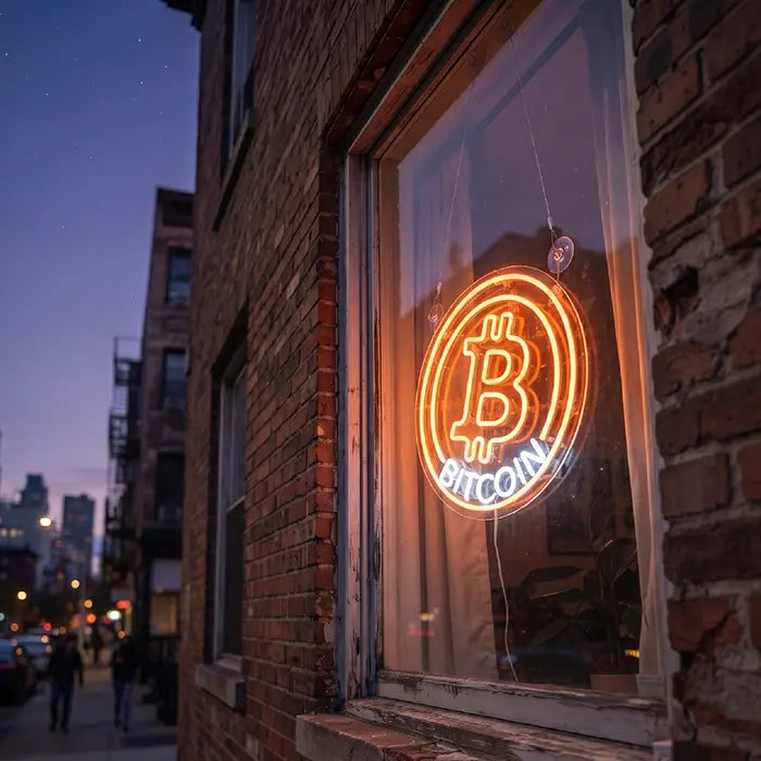 Bitcoin Orange XL 50cm (12V)