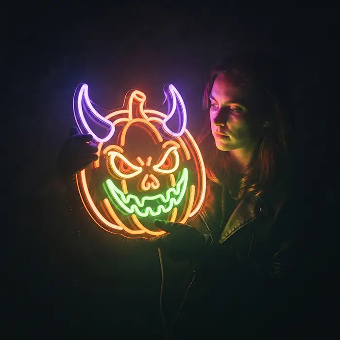 Monster Kürbis XL 60cm (12V)