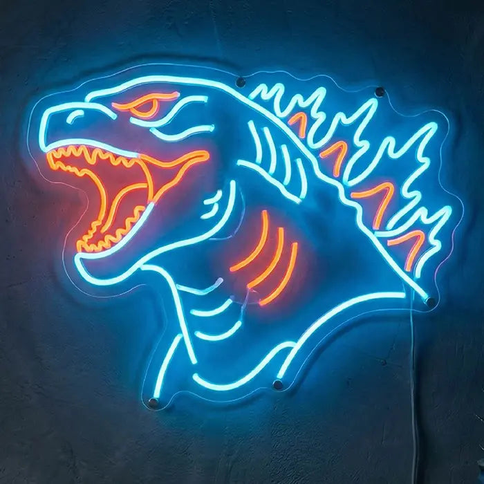 Japanischer Godzilla Art Style, ideal für Menschen die einzigartiges Roomdesign mögen