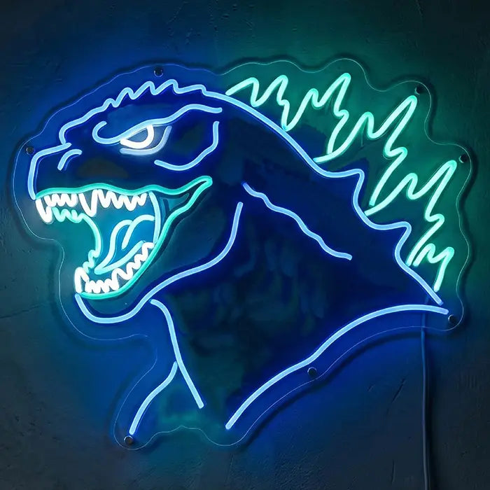 Japanischer Godzilla Art Style, ideal für Menschen die einzigartiges Roomdesign mögen