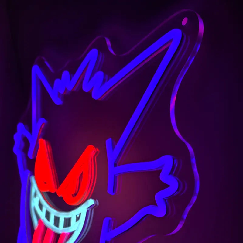 Gengar Crazy Gaming Setup Zubehör – Pokémon Neon für Profi-Streamer