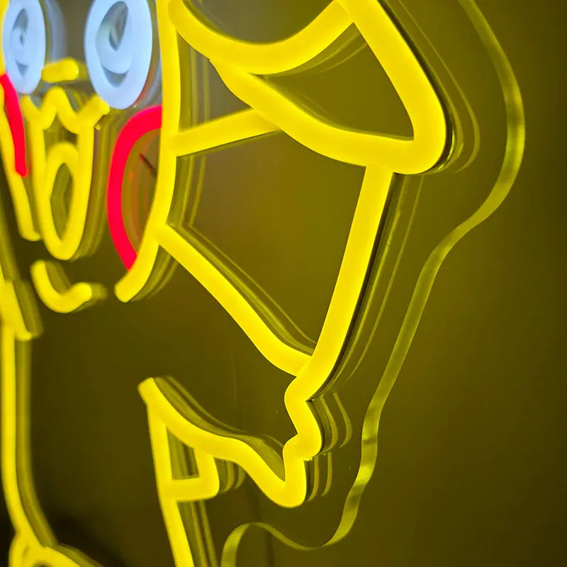 Beliebtes Pokémon-Geschenk: Pikachu Neon-Wandlicht für Fans von Nintendo und Retro-Games