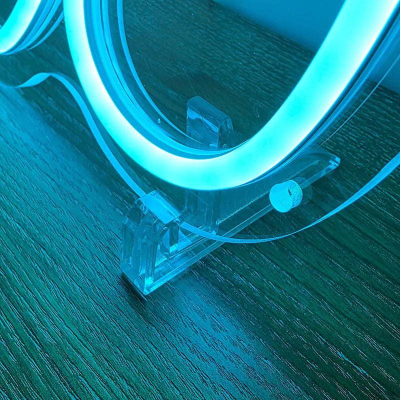 Bisasam Pokémon Neon Licht – Wanddeko Design fürs Anime-Zimmer