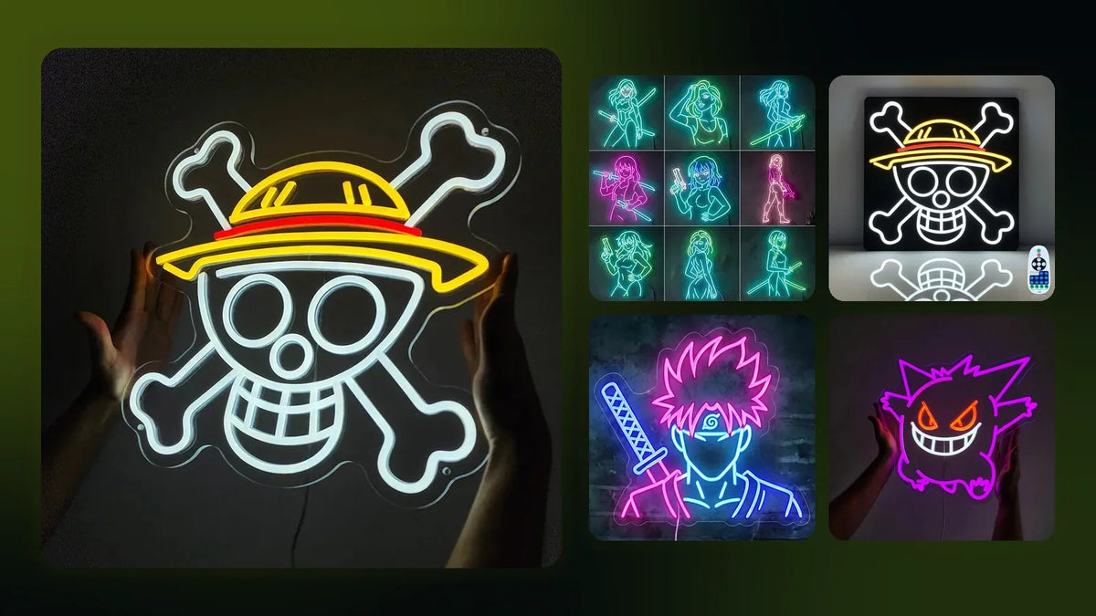 Leuchtende Neon LED Schilder von LoveLEDLights zum Ratgeber: Anime LED Schilder