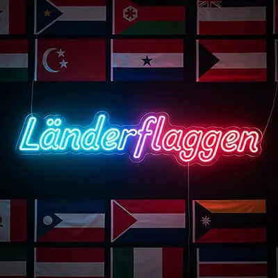 LÄNDERFLAGGEN - loveledlights