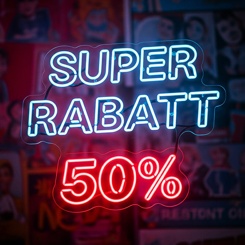 mit 50% LOVE-RABATT