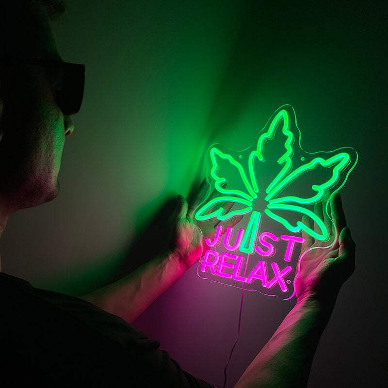 "JUST RELAX" Pink (35x30cm) USB