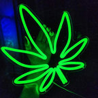 Hanfblatt (2 Größen) USB - loveledlights - LED-Schild - 