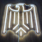 Deutscher Adler (41x36cm) USB - loveledlights - LED-Schild - bundesadler,deutschland