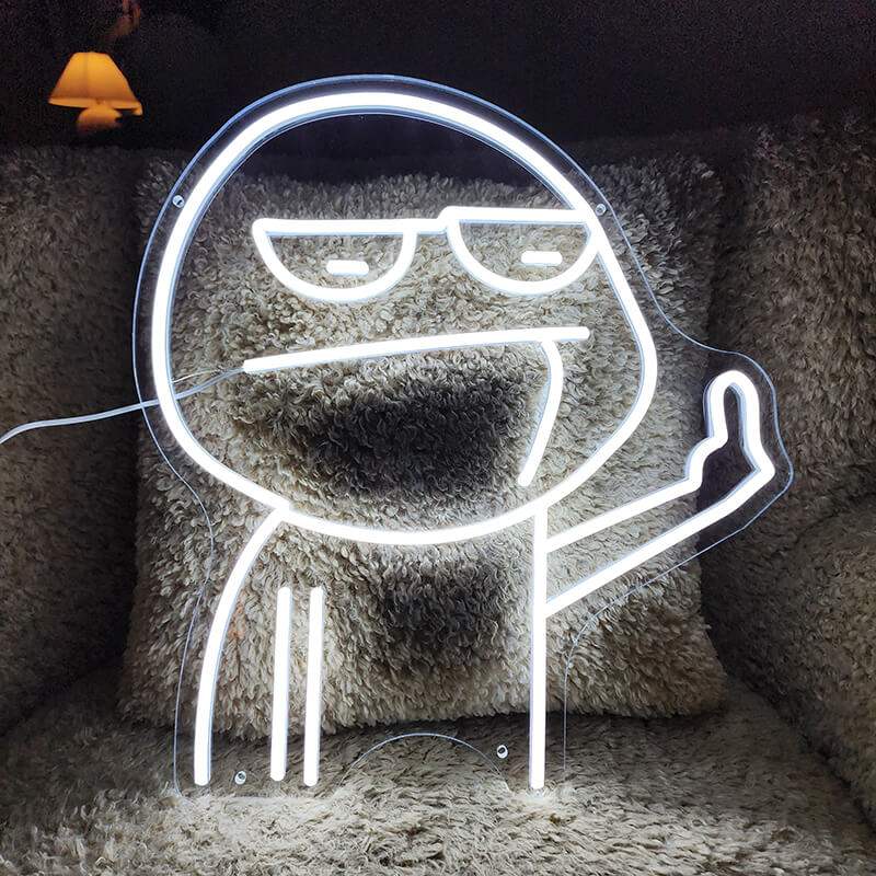 "Schwachkopf" (XL 40x40cm) USB