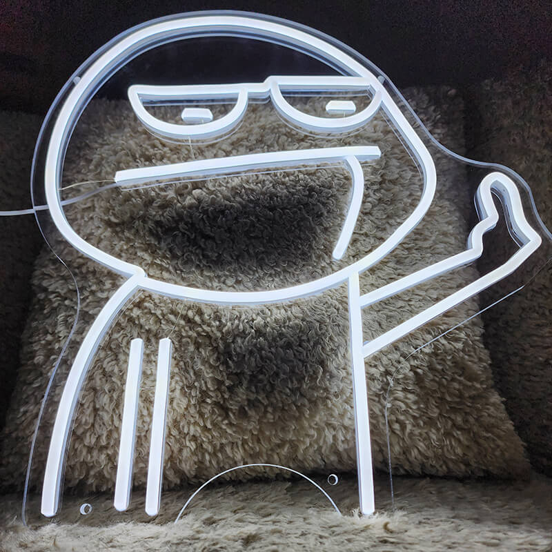 "Schwachkopf" (XL 40x40cm) USB