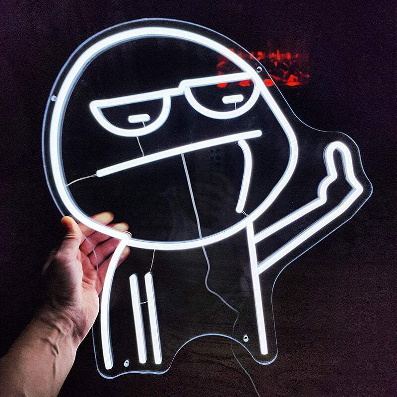"Schwachkopf" (XL 40x40cm) USB
