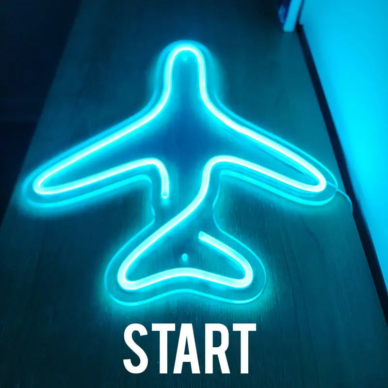 Flugzeug-Design (40x35cm) USB