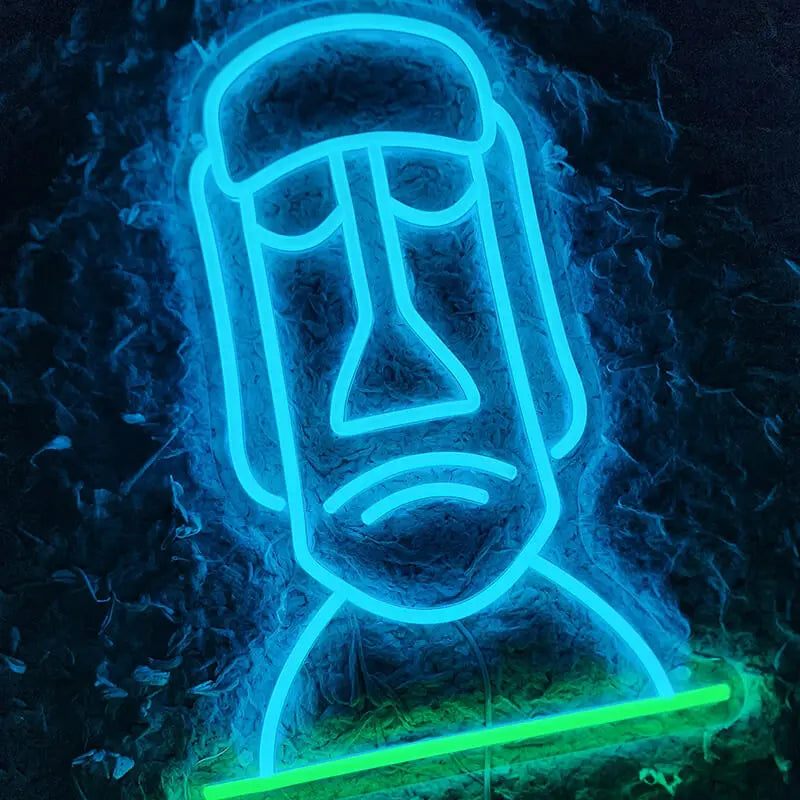 MOAI-Statue (29x42cm) USB