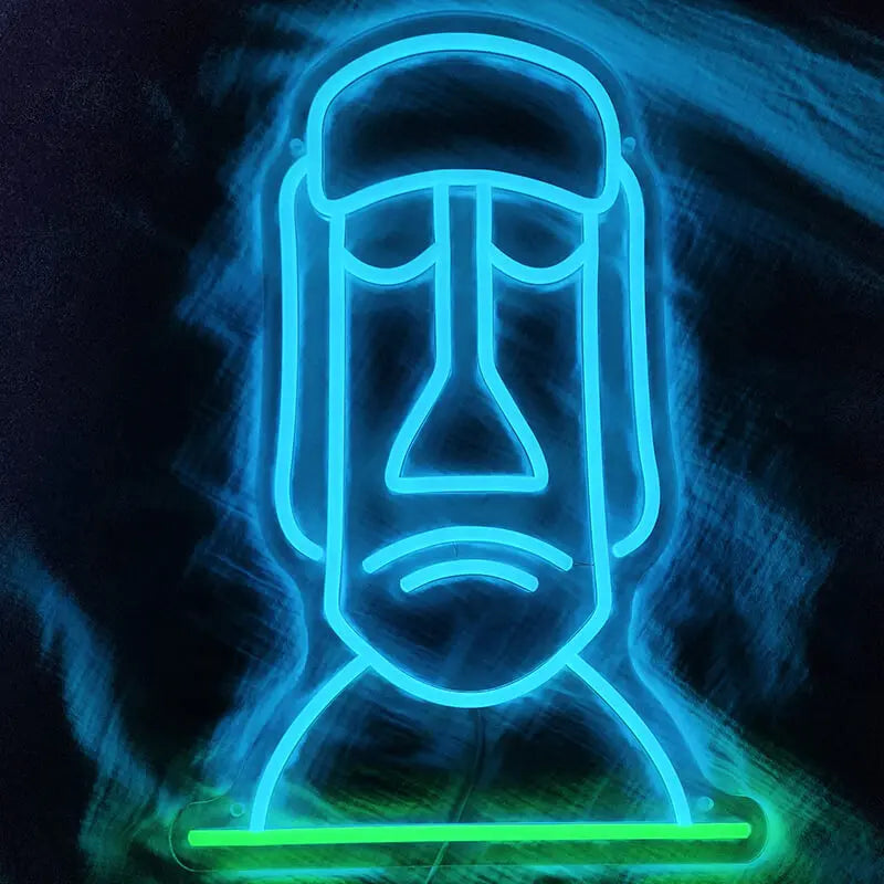 MOAI-Statue (29x42cm) USB