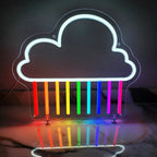 Regenbogenwolke (34x29cm) USB