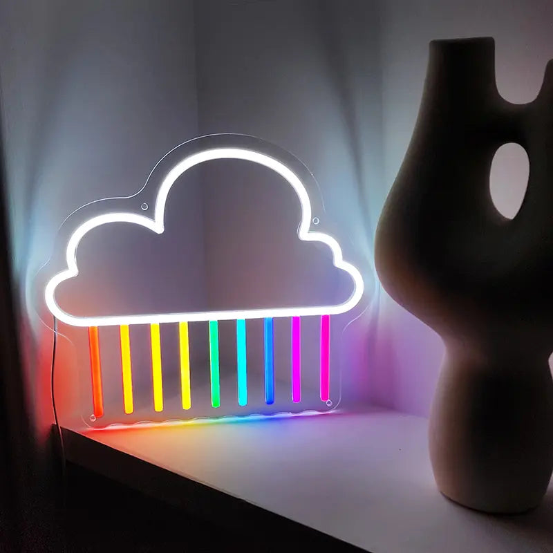 Regenbogenwolke (34x29cm) USB
