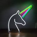 Einhorn (43x32cm) USB - loveledlights - LED-Schild - 