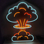 Atompilz Wolke (XL 50x39cm) USB - loveledlights - - atombombe,atompilz,bomb,bombe,explosion,nuke,pilzwolke