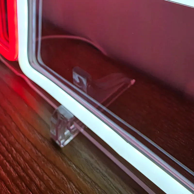 Union Jack Neon LED Schild dimmbar 9 Stufen USB – Studentenzimmer England Deko