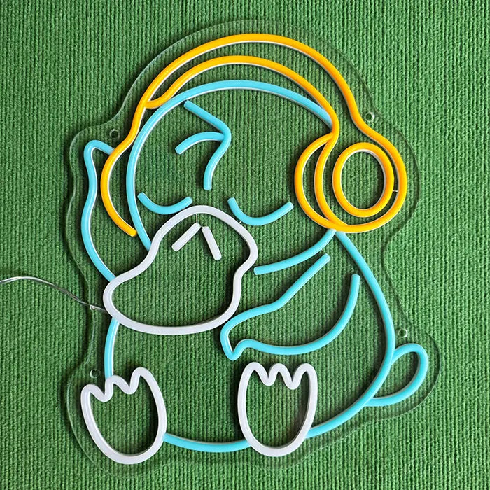 Pokémon Enton Neon LED Schild – 12V Leuchtschild | Pokémon Gaming Wanddeko