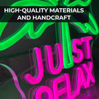 "JUST RELAX" Pink (35x30cm) USB