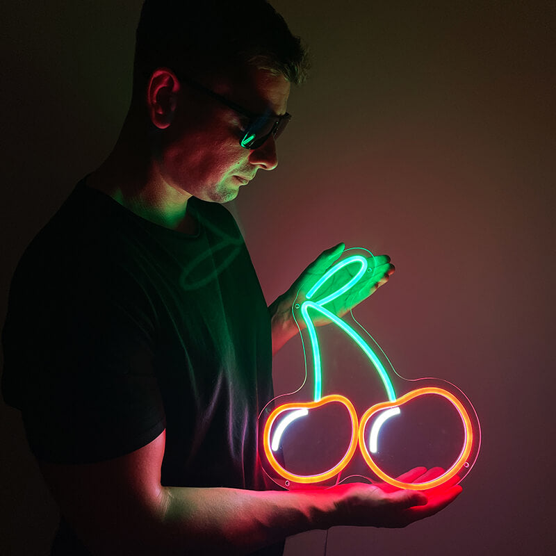 Cherries LED sign (USB)