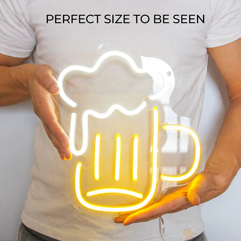 Measure Beer LED Sign (USB)