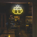 Bier Krüge (50x45cm) USB - loveledlights - LED-Schild - 