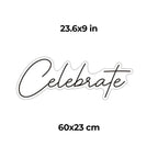 "Celebrate" (XXL 60x23cm) USB