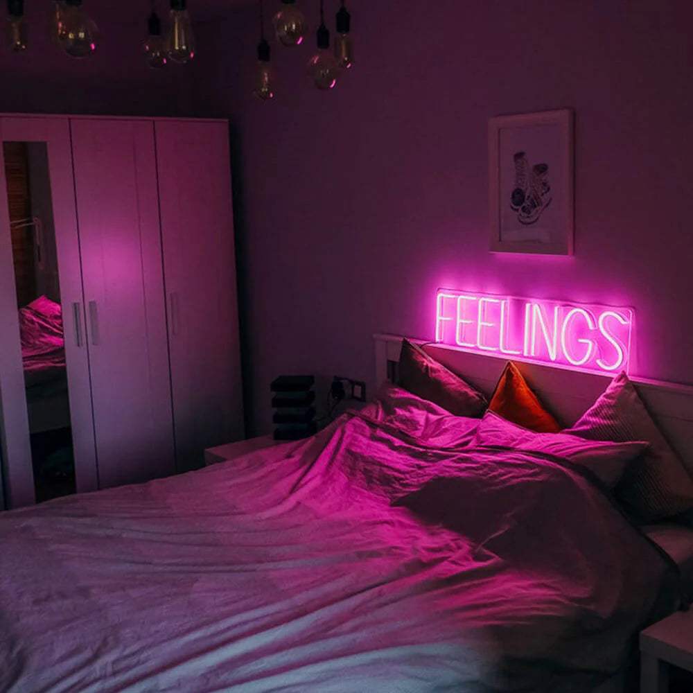 PINK "FEELINGS" (40x14cm) USB